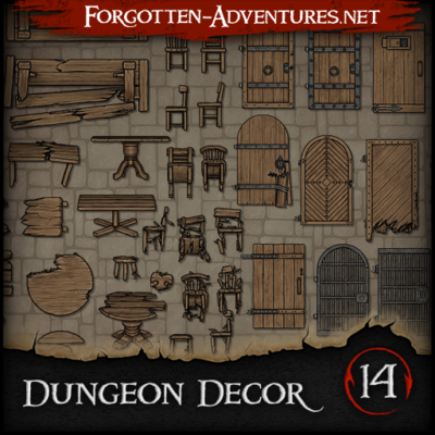 Dungeon Decor Pack 14 Forgotten Adventures   Dungeon Decor 14 400x400 