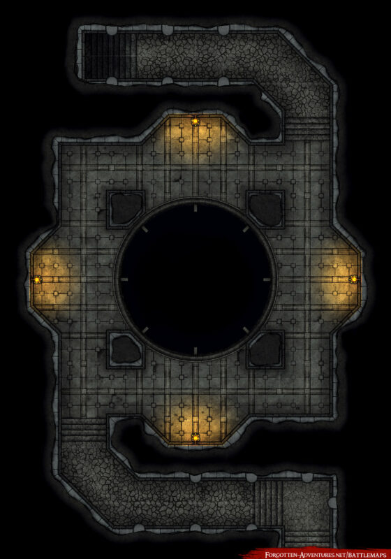 Ordinary Dungeon Hall [14×20] – Forgotten Adventures